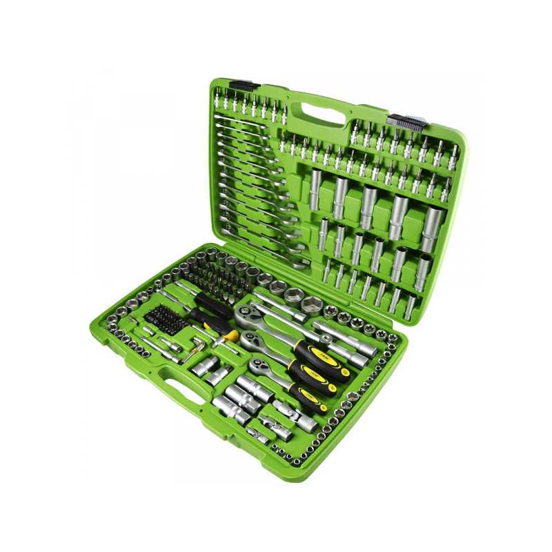 Coffret outillage Douilles 216 Pièces - 6 PANS 50895 Coffret outillage Douilles 216 Pièces - 6 PANS 50895
