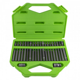 COFFRET OUTILLAGE 42 EMBOUTS DE VISSAGE (INVIOLABLE) TORX, 12 ET 6 PANS 50985