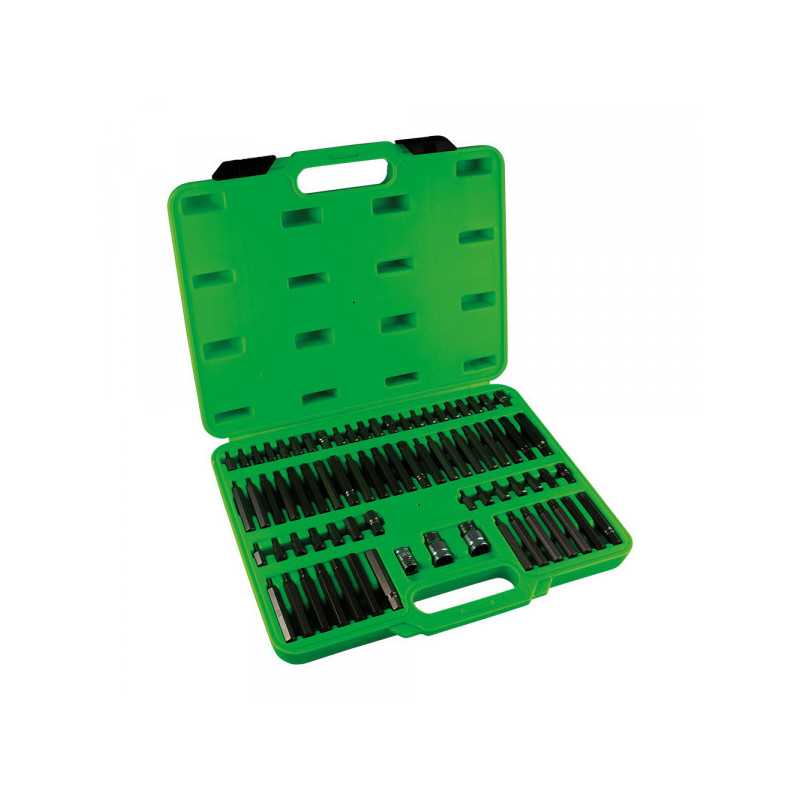 COFFRET OUTILLAGE 75 EMBOUTS DE VISSAGE 52550