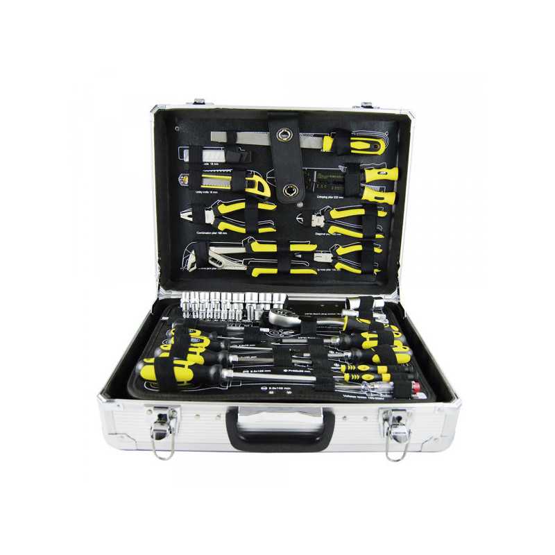 COFFRET OUTILLAGE DOUILLES ALUMINUM 108PCS 1/2" 53444