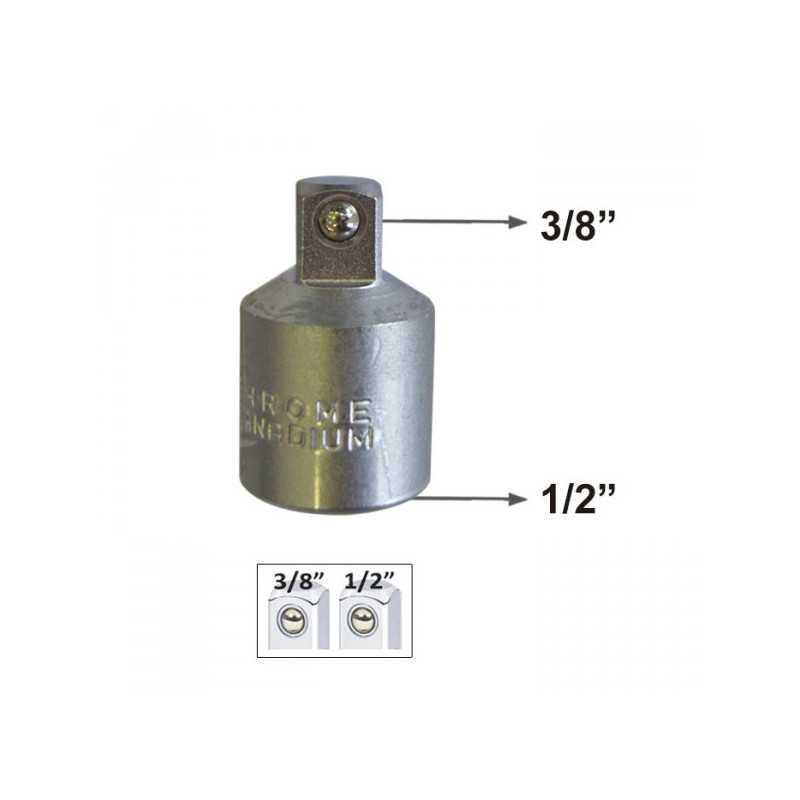 1 ADAPTATEUR DE 3/8" À 1/2" 50508