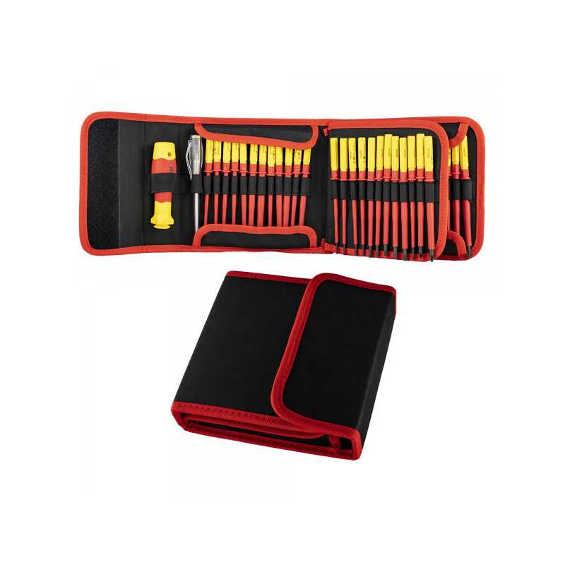 POCHETTE JEU DE 50 TOURNEVIS ISOLÉS 52521 POCHETTE JEU DE 50 TOURNEVIS ISOLÉS 52521