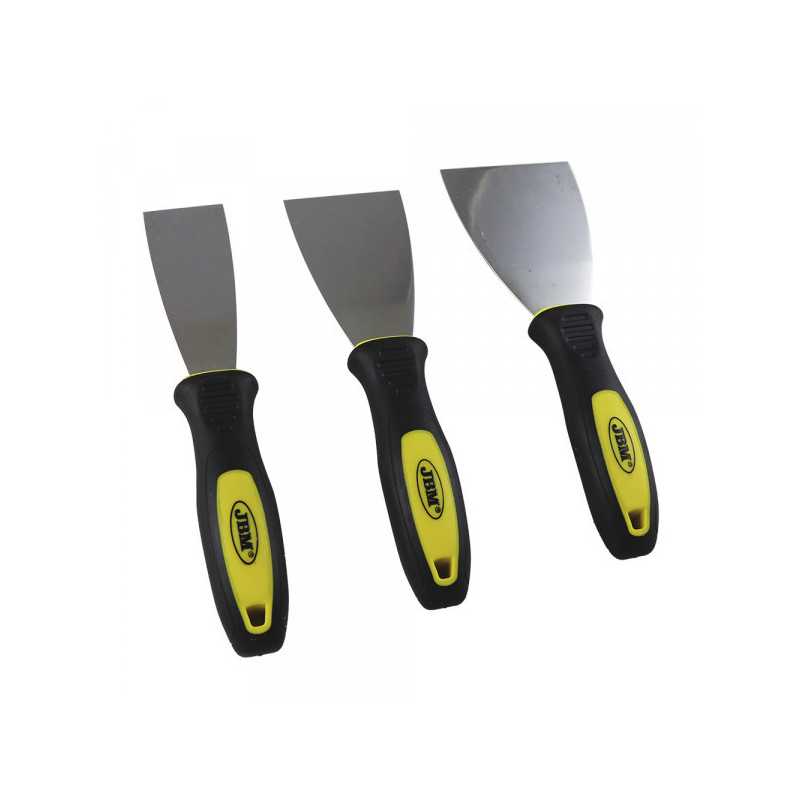 OUTILLAGE SET DE 3 SPATULES EN ACIER 51951 OUTILLAGE SET DE 3 SPATULES EN ACIER 51951