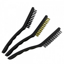 OUTILLAGE JEU DE 3 BROSSES MÉTALLIQUES 52515