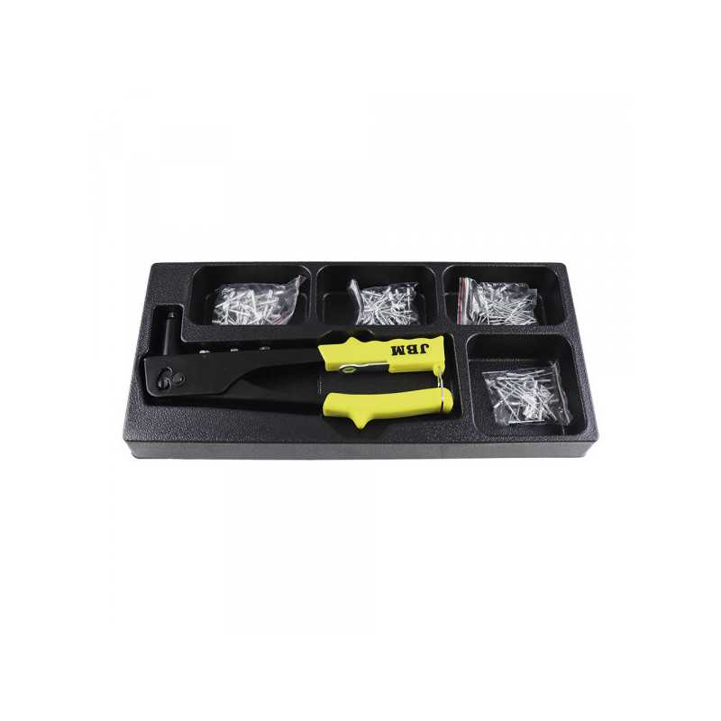 MODULE DE RIVETEUSE + RIVETS POUR SERVANTE D'OUTILS 10731 MODULE DE RIVETEUSE + RIVETS POUR SERVANTE D'OUTILS 10731