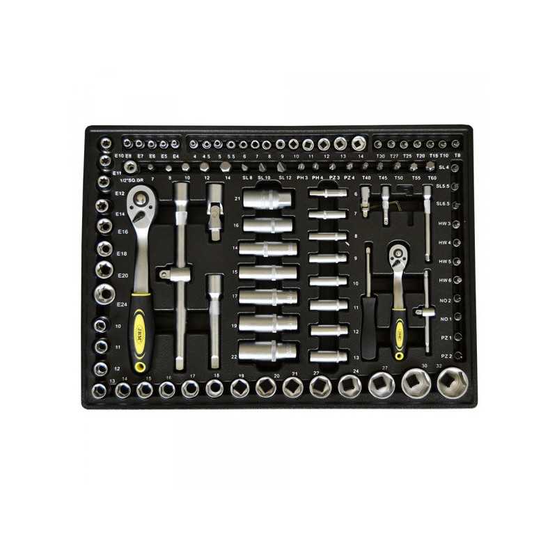 MODULE EN PLASTIQUE DE 108 PIECES AVEC DOUILLES HEXAGONALES 53117 MODULE EN PLASTIQUE DE 108 PIECES AVEC DOUILLES HEXAGONALES 53117