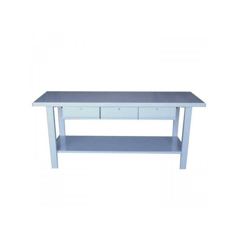 ETABLI 3 TIROIRS 2000X640X865mm 51738 ETABLI 3 TIROIRS 2000X640X865mm 51738