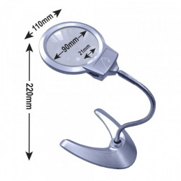 LOUPE LED DE TABLE 53227