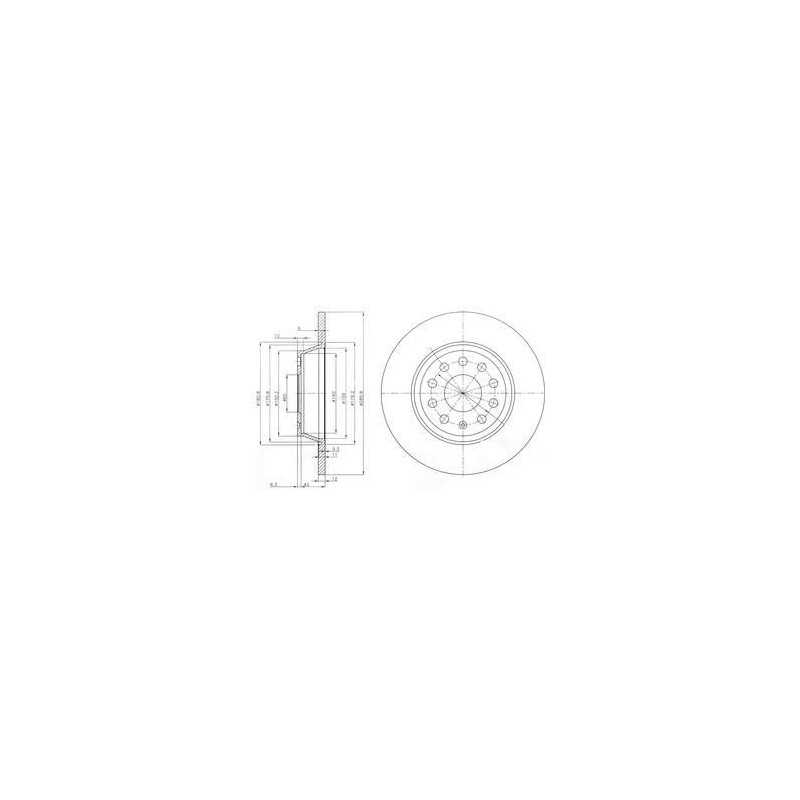 Jeu de disques de frein arrière 286mm DELPHI pour Audi A3 Q3 Seat Altea Leone Toledo Skoda Superb Vw Golf Passat BG3954C Jeu de disques de frein arrière 286mm DELPHI pour Audi A3 Q3 Seat Altea Leone Toledo Skoda Superb Vw Golf Passat BG3954C