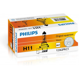 Philips Ampoule H11 12 V 55 W Vision de voiture ampoule de phare + 30% plus de lumière 12362PRC1