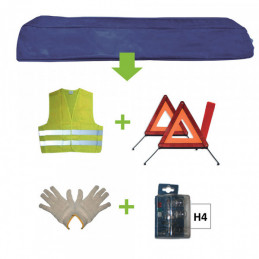 KIT DE SÉCURITÉ H4 Bleu 52769