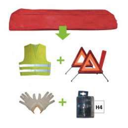 KIT DE SÉCURITÉ H4 Rouge 52777