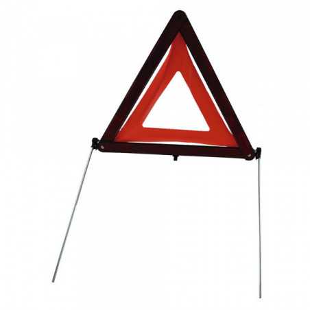 AMiO Triangle De Présignalisation De Sécurité - Avec Mallette Rigide Et Réflecteur