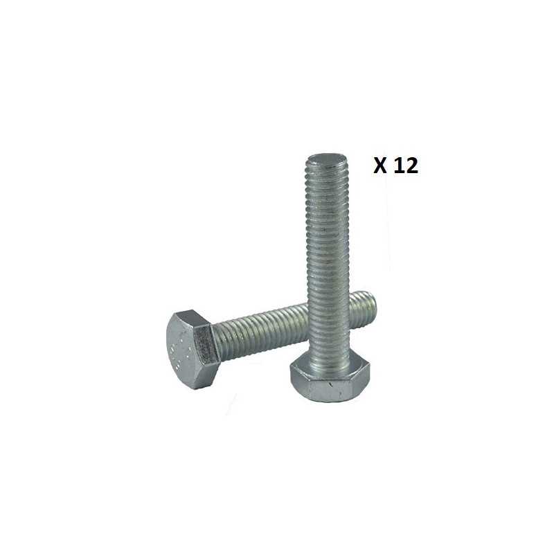 12 VIS ZINGUÉE DIN 933 8.8 M10x50 10777 *12 12 VIS ZINGUÉE DIN 933 8.8 M10x50 10777 *12