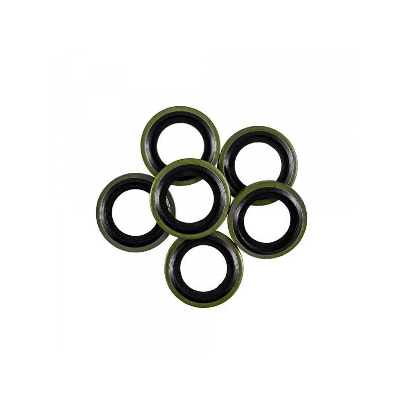 100 JOINTS AVEC LEVRE CAOUCHOUC 12mm DIAMÈTRE 51843 100 JOINTS AVEC LEVRE CAOUCHOUC 12mm DIAMÈTRE 51843