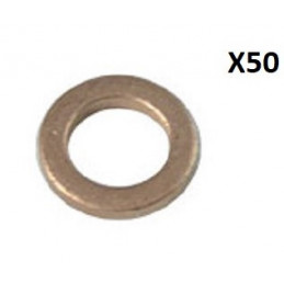 50 RONDELLES PLATE P/525030...