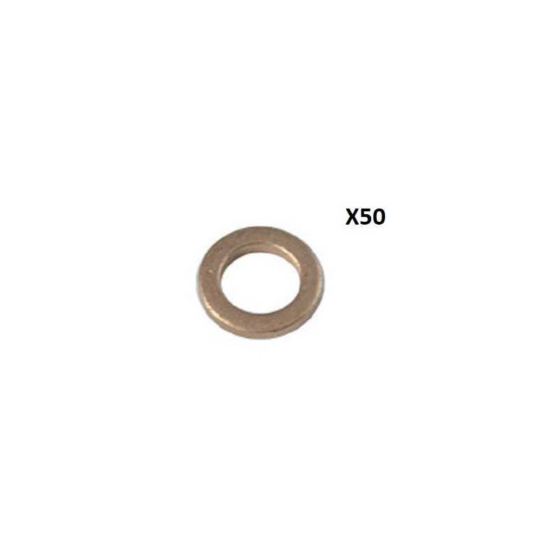 50 RONDELLES PLATE P/525030 DIM. 6x10x1.5 10829 * 50 50 RONDELLES PLATE P/525030 DIM. 6x10x1.5 10829 * 50