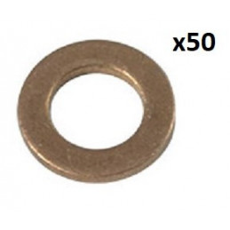 50 RONDELLES PLATE P/525030...