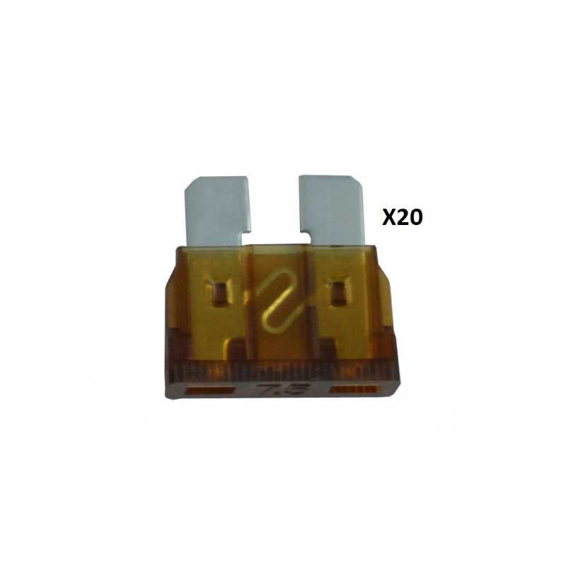 20 FUSIBLE ANFICHABLE APF-194B 7.5A 10916 *20 20 FUSIBLE ANFICHABLE APF-194B 7.5A 10916 *20