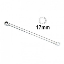 1 CLE AVEC CLIQUET EXTRA LONGUE 17MM 13460