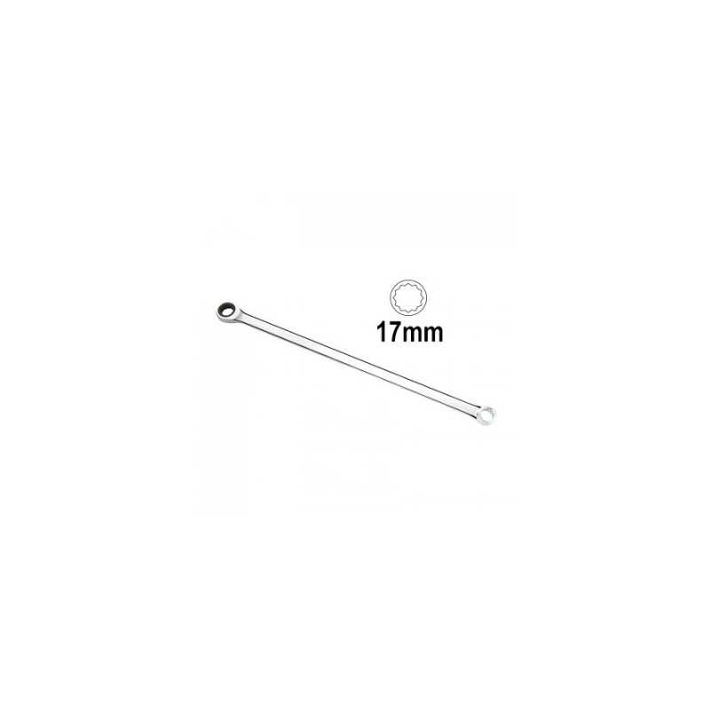 1 CLE AVEC CLIQUET EXTRA LONGUE 17MM 13460