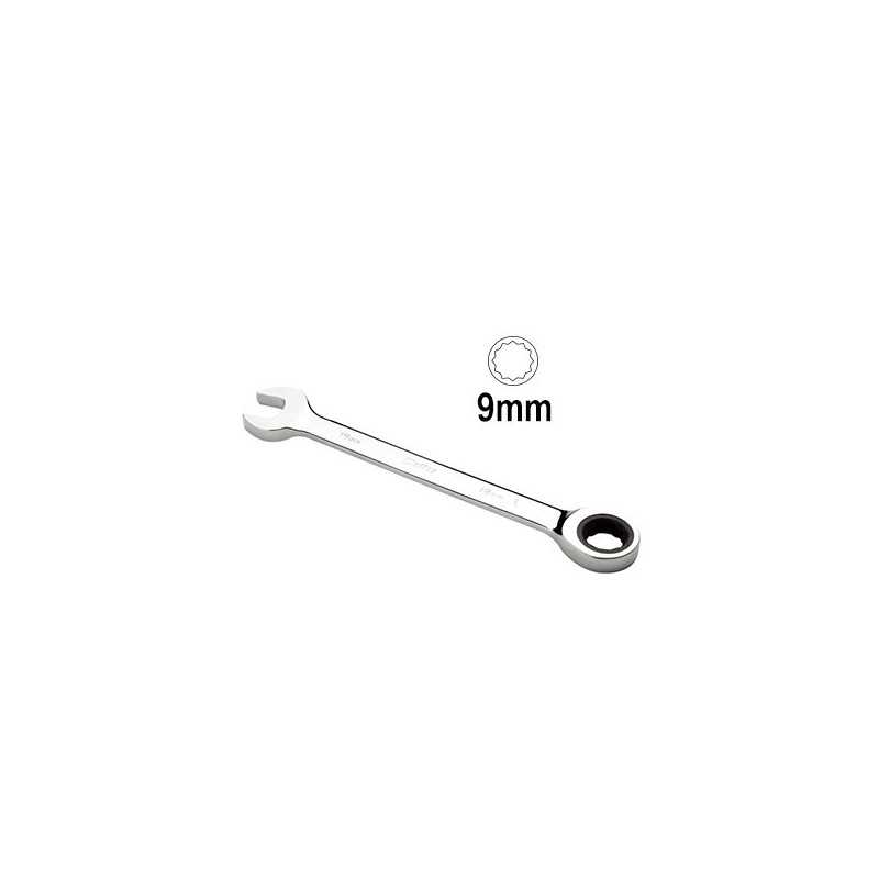 1 CLE COMBINÉE AVEC CLIQUET 9MM 13466 1 CLE COMBINÉE AVEC CLIQUET 9MM 13466