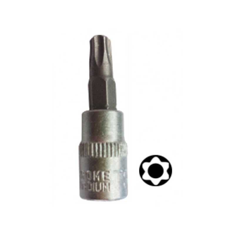 Tete pour Manche Tournevis TX - INV 30mm, Chrome 13397 Tete pour Manche Tournevis TX - INV 30mm, Chrome 13397