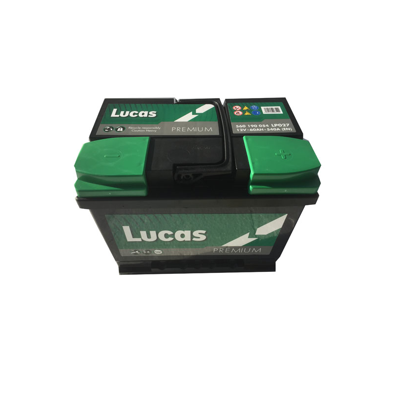 BATTERIE LUCAS 60AH 540A H190cm LP027 BATTERIE LUCAS 60AH 540A H190cm LP027