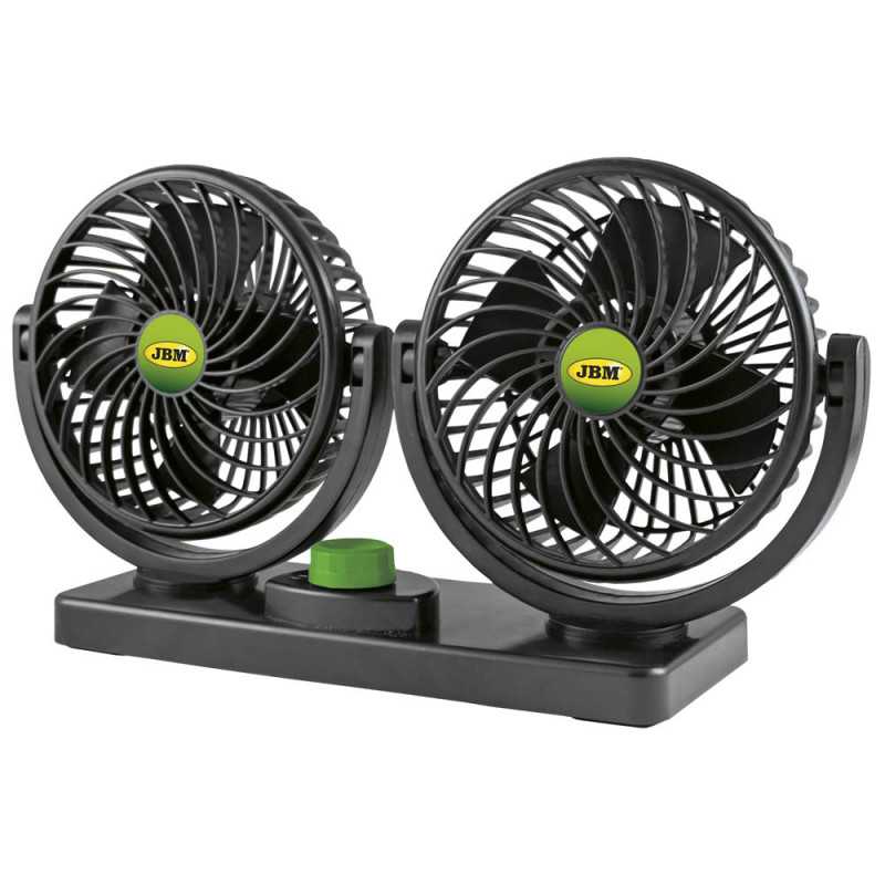 VENTILATEUR DE VOITURE DOUBLE 5"- 24 V 53601 VENTILATEUR DE VOITURE DOUBLE 5"- 24 V 53601