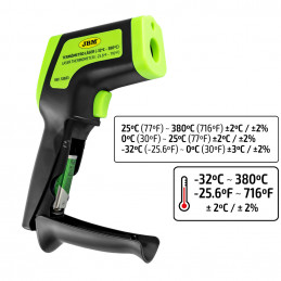 TERMOMETRE LASER (-32º ~ 380ºC) 53823