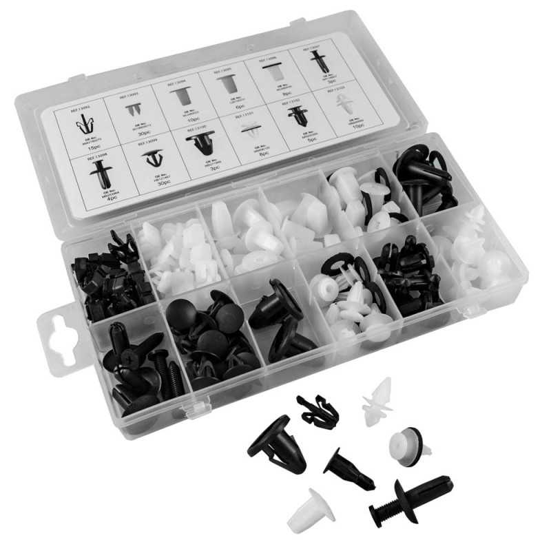 COFFRET DE CLIPS EN PLASTIQUE POUR MITSUBISHI 132 PCS 52895 COFFRET DE CLIPS EN PLASTIQUE POUR MITSUBISHI 132 PCS 52895