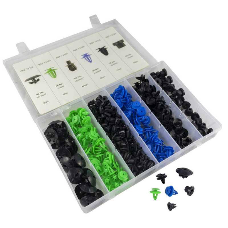 COFFRET DE CLIPS EN PLASTIQUE POUR VAUXHALL / OPEL 300 PCS 52898 COFFRET DE CLIPS EN PLASTIQUE POUR VAUXHALL / OPEL 300 PCS 52898