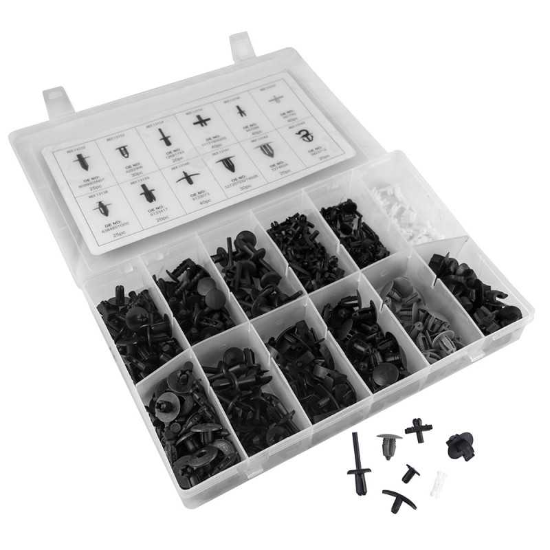 COFFRET DE CLIPS EN PLASTIQUE POUR VOLVO 350 PCS 52901