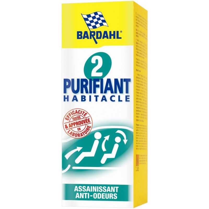 Purifiant habitacle Bardahl 4404 - 125ml 4404 Purifiant habitacle Bardahl 4404 - 125ml 4404